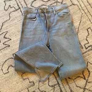 Frame jeans with slit